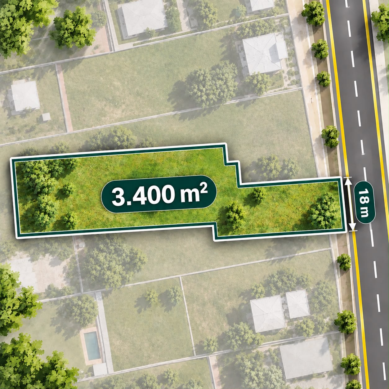 TERRENO EN VENTA SOBRE AVENIDA EN ZONA NORTE, SAN LUIS – 3.400 M² Y 18 M DE FRENTE | CODTVN0125